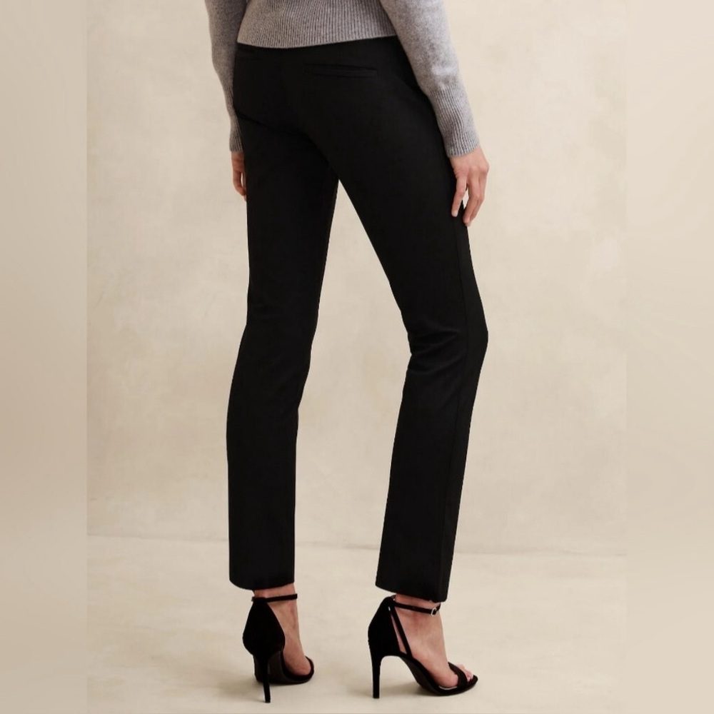 New Banana Republic Sloan Slim Black Ankle Pants - Petite 8